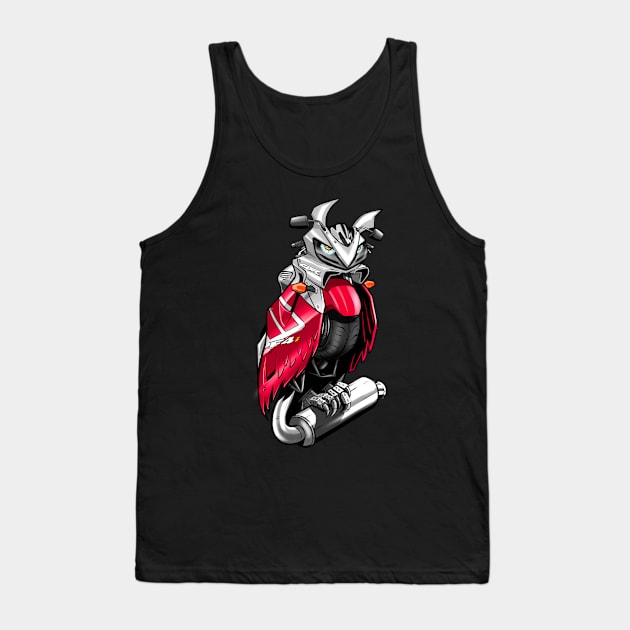 Honda CBR F4i Owl Tank Top by MOTORIND